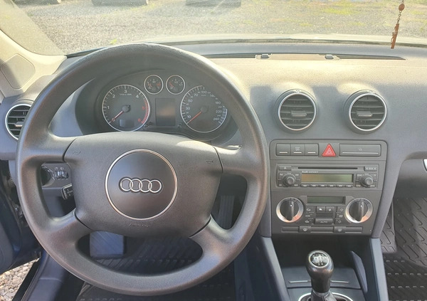 Audi A3 cena 15000 przebieg: 194300, rok produkcji 2004 z Zabrze małe 631